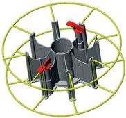 Adapter für Korbspule 300mm